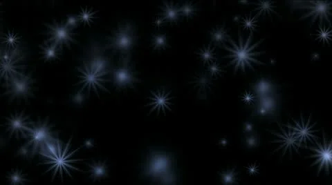 Falling snow Stock Footage