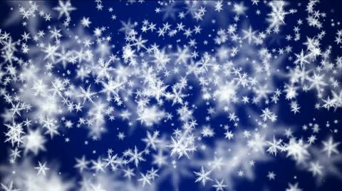 Falling snow Stock Footage 10137302