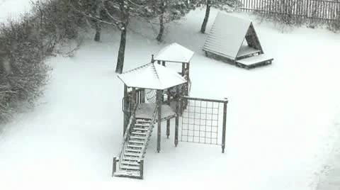 Falling snow Stock Footage 22178455