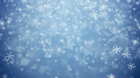 Falling snow Stock Footage 81402455