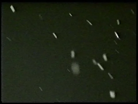 Falling Snow Stock Footage 340541743