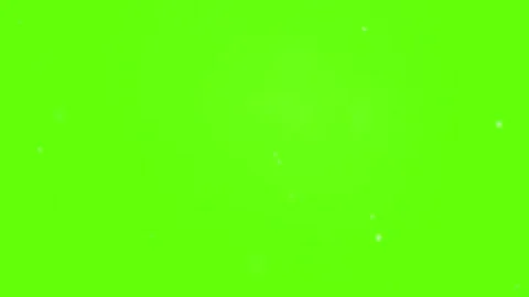 Falling snow on green screen background, chroma key winter overlay Stock Footage 307704111