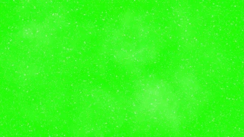 Falling snow green screen  Stock Footage 82334201