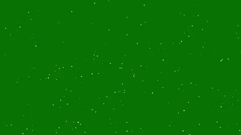 Falling Snow Green Screen Seamless Loop 4K Chroma Key Overlay Stock Footage 320906687