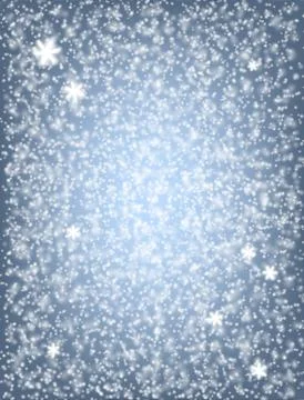Falling snow Stock Illustration