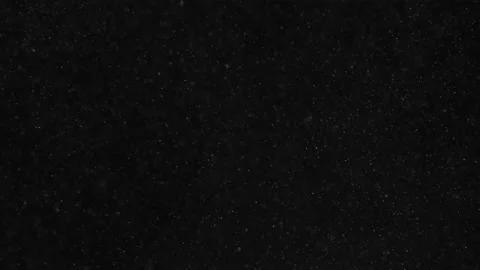 Falling snow isolated on black background Stock-Footage 145420029