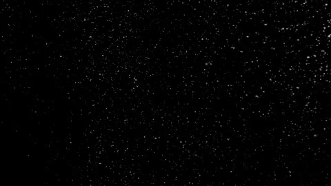 Falling snow isolated on black background Vídeos de archivo 145476111