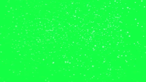 Falling Snow, isolated on green screen | Stock Video | Pond5