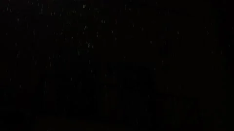 Falling snow in the lantern light . Stock Footage 225729458