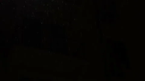 Falling snow in the lantern light . Stock Footage 225729459