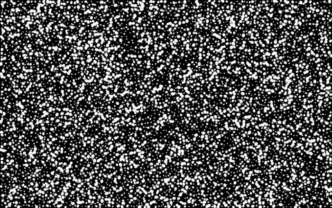 Falling snow or night sky with stars vector pattern. Stock Illustration