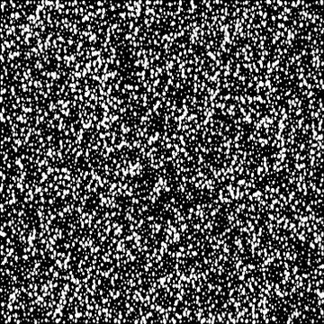 Falling snow or night sky with stars vector pattern. Illustrazione stock