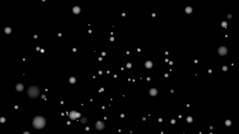 Falling Snow Overlay Background Stock Footage 320570496