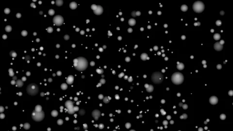 Falling Snow Overlay Background Stock Footage 320570541