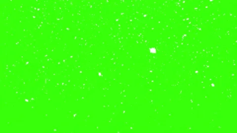 Falling snow overlay layer on green screen. For Christmas and winter holiday Stock Footage 311227716
