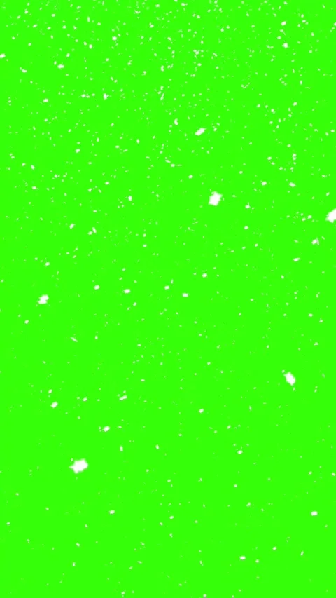 Falling snow overlay layer on green screen. For Christmas and winter holiday Stock Footage 311227721