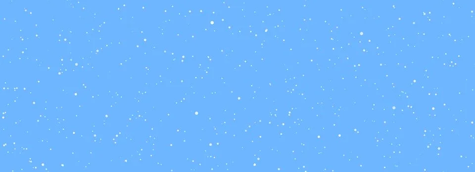 Falling snow seamless pattern. Repeated white snow at light sky wallpaper 스톡 일러스트