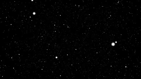 Falling snow from sky black screen overlay animation Stock Footage 265612592