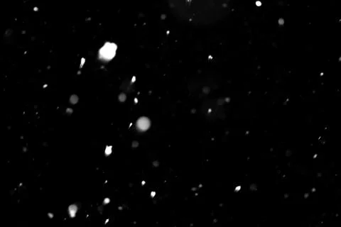 Falling snow texture Stock Photos