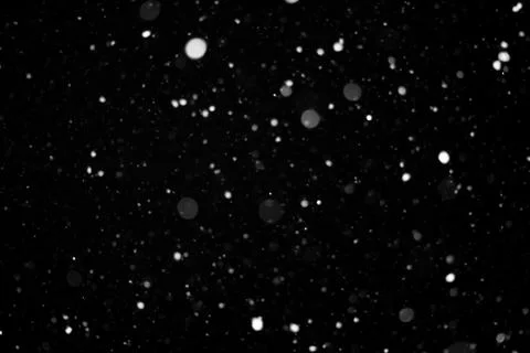 Falling snow texture Stock Photos