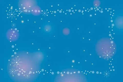 Falling snow on a transparent background. Abstract snow background for your M Stock Illustration