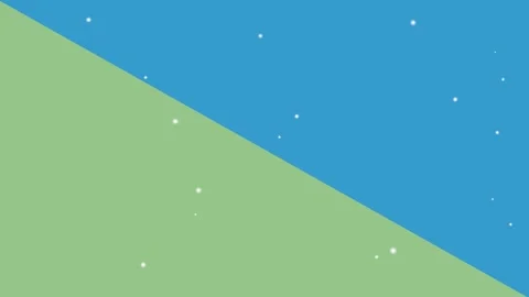 Falling snow on a transparent background Video stock 344552415