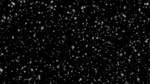 Falling snow (V2) - loop, alpha Stock Footage 69184295