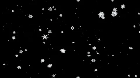 Falling Snowflakes 1 Stock Footage 120358967