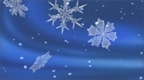 Falling snowflakes 1080  background Stock Footage 50795133