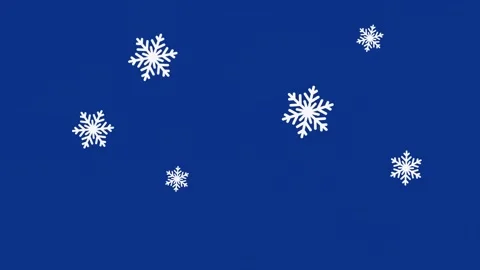 snowflakes falling animation