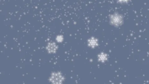 Falling snowflakes animation. Vídeo Stock 82952953