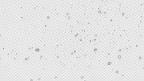 Falling Snowflakes animation loop with Alpha channel Birds Eye View. Snow ove 스톡 동영상 170191733