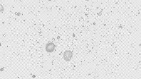 Falling Snowflakes animation loop with Alpha channel Birds Eye View. Stock Footage 170194024