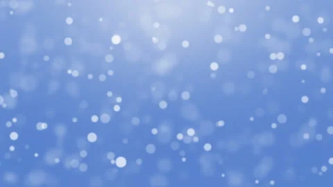 Falling snowflakes blue winter background Stock Footage 202323057