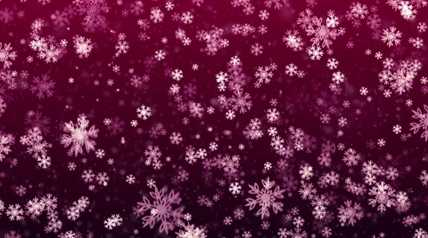 Falling snowflakes, Christmas background Stock Footage 57329200