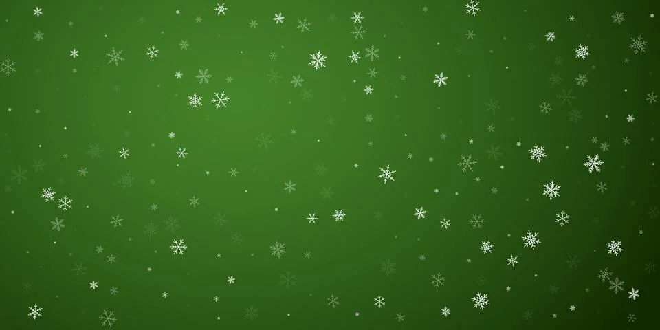 Falling snowflakes christmas background. Subtle 스톡 일러스트