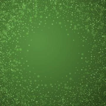 Falling snowflakes christmas background. Subtle 스톡 일러스트