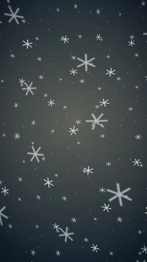Falling snowflakes on dark background. 2d animation 库存影片 344379731