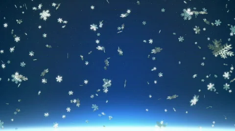 Falling snowflakes Stock Footage 275498