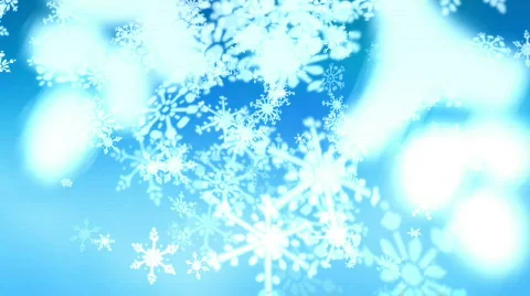 Falling snowflakes Video stock 865925
