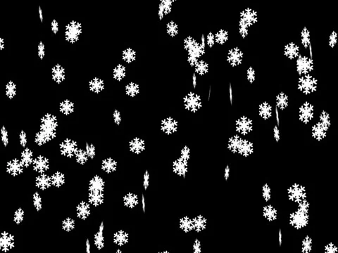 Falling snowflakes Vídeo Stock 880769