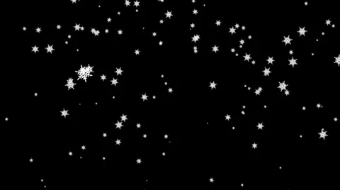 Falling Snowflakes Stock Footage 39376093