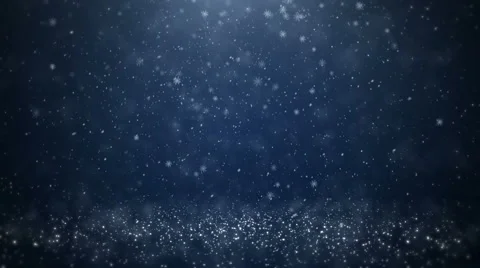 Falling snowflakes Stock Footage 58138499