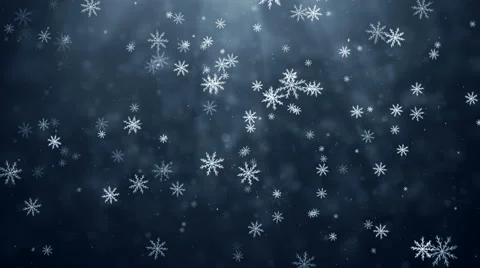 Falling snowflakes Stock Footage 68868697