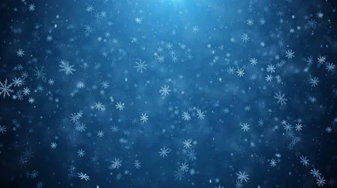 Falling snowflakes Stock Footage 68986921
