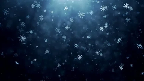 Falling snowflakes Stock Footage 69234500