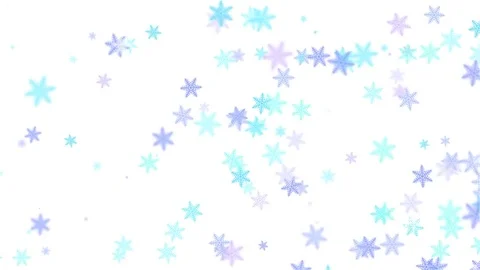 Falling snowflakes. Vídeo Stock 70915426