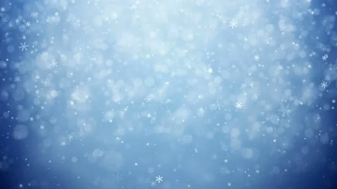 Falling snowflakes Stock Footage 81766142