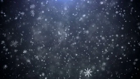 Falling snowflakes Stock Footage 82425388