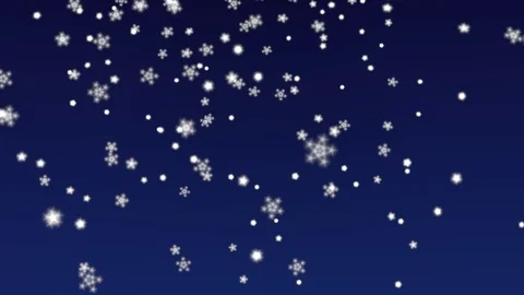 Falling snowflakes Vídeo Stock 82739168